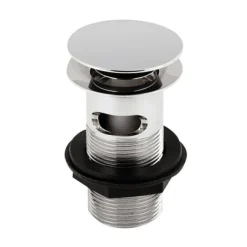 Asquiths Solitude Mono Basin Mixer With Push-Button Waste