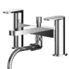 Asquiths Solitude Deck Mounted Bath Shower Mixer With Shower Kit -Espaces Bain Shop tab5123 l