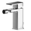Asquiths Tranquil Mono Bidet Mixer With Pop-up Waste -Espaces Bain Shop tad5110 l