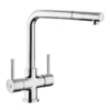 Rangemaster Aquadisc 5 Kitchen Mixer Tap With Pull Out Rinser -Espaces Bain Shop tad5pocm l