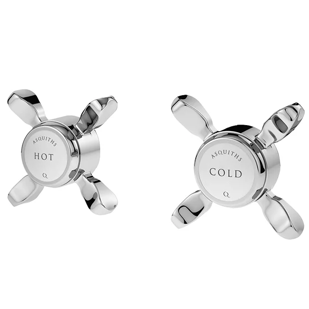 Asquiths Restore Crosshead Bath Taps 3 Asquiths Restore Crosshead Bath Taps