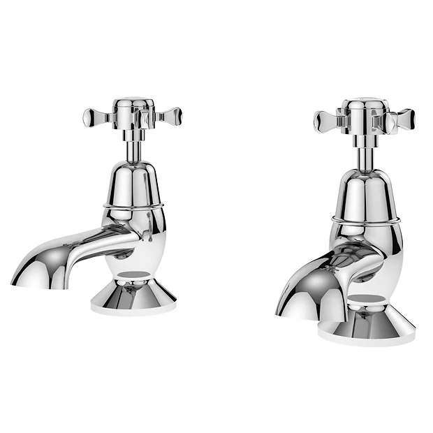 Asquiths Restore Crosshead Bath Taps 4 Asquiths Restore Crosshead Bath Taps - Image 2