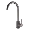 Reginox Taravo Single Lever Kitchen Mixer Tap - Gunmetal -Espaces Bain Shop taravogunmetal l