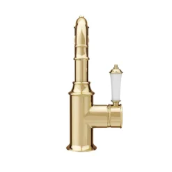 Trafalgar Traditional Gold Mono Basin Mixer Tap 7 Trafalgar Traditional Gold Mono Basin Mixer Tap -Espaces Bain Shop td722gd d1