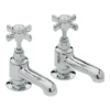 Heritage - Dawlish Bath Pillar Taps - Chrome 2 Heritage - Dawlish Bath Pillar Taps - Chrome -Espaces Bain Shop tdcc01 l