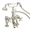 Heritage - Dawlish Bath Shower Mixer Tap - Vintage Gold -Espaces Bain Shop tdcg02 ln