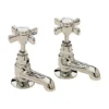 Heritage - Dawlish Short Nose Basin Pillar Taps - Vintage Gold 1 Heritage - Dawlish Short Nose Basin Pillar Taps - Vintage Gold -Espaces Bain Shop tdcgs00 l1