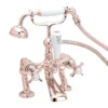 Heritage Dawlish Bath Shower Mixer Tap - Rose Gold 2 Heritage Dawlish Bath Shower Mixer Tap - Rose Gold -Espaces Bain Shop tdcrg02 l