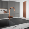 The Tap Factory Brushed Copper Vibrance Solo Kitchen Mixer Tap 2 The Tap Factory Brushed Copper Vibrance Solo Kitchen Mixer Tap -Espaces Bain Shop tfvibtap1cop copper
