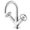 Hudson Reed Revolution Industrial Mono Basin Mixer With Waste -Espaces Bain Shop tiw315 l