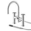 Hudson Reed Revolution Industrial Bath Shower Mixer + Shower Kit -Espaces Bain Shop tiw354 l