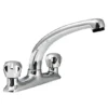 Tre Mercati Dual Flow Deck Sink Mixer With 8" Spout - 414