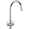 Rangemaster Monorise Chrome Kitchen Mixer Tap -Espaces Bain Shop tmr1cm l