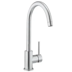Crosswater Tropic Side Lever Kitchen Mixer - Brushed Stainless Steel 6 Crosswater Tropic Side Lever Kitchen Mixer - Brushed Stainless Steel -Espaces Bain Shop tp714dsl