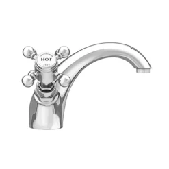 Chatsworth 1928 Traditional Crosshead Mono Basin Mixer Tap -Espaces Bain Shop trad05d detail1