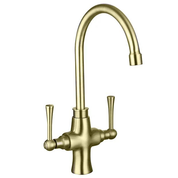 Trafalgar Brushed Brass Kitchen Tap 5 Trafalgar Brushed Brass Kitchen Tap - Image 3