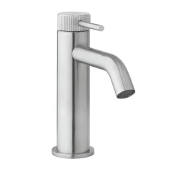 Crosswater 3ONE6 Stainless Steel Mono Basin Mixer Tap -Espaces Bain Shop ts110dns l