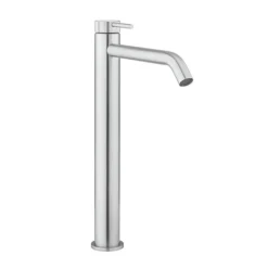 Crosswater 3ONE6 Stainless Steel Tall Mono Basin Mixer Tap -Espaces Bain Shop ts112dns l
