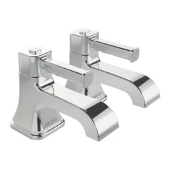 Heritage Somersby Bath Pillar Taps