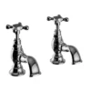 Heritage Trinity Basin Pillar Taps - Chrome 1 Heritage Trinity Basin Pillar Taps - Chrome -Espaces Bain Shop ttrcc00