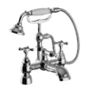 Heritage Trinity Bath Shower Mixer Tap - Chrome