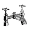 Heritage Trinity Bath Filler - Chrome -Espaces Bain Shop ttrcc07