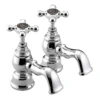 Bristan Trinity 2 Bath Pillar Taps Chrome 2 Bristan Trinity 2 Bath Pillar Taps Chrome -Espaces Bain Shop ty234c l