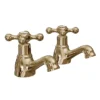 Victoria Gold Traditional Basin Taps 1 Victoria Gold Traditional Basin Taps -Espaces Bain Shop v01g n l