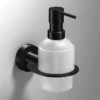Venice Black Wall Mounted Soap Dispenser -Espaces Bain Shop vblka01 l