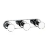 Venice Chrome Triple Hook -Espaces Bain Shop vchra05 l