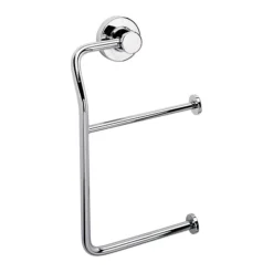Venice Chrome Double Toilet Roll Holder