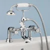 Silverdale Victorian Bath Shower Mixer Taps Chrome -Espaces Bain Shop vctbtbsdchraa