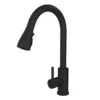 Venice Modern Kitchen Mixer Tap With Swivel Spout & Pull Out Spray - Matt Black 1 Venice Modern Kitchen Mixer Tap With Swivel Spout & Pull Out Spray - Matt Black -Espaces Bain Shop venkt162 l
