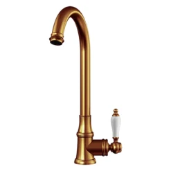 Venice Traditional Kitchen Mixer Tap With Swivel Spout - Brushed Copper 7 Venice Traditional Kitchen Mixer Tap With Swivel Spout - Brushed Copper -Espaces Bain Shop venkt32 d1