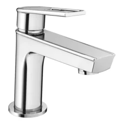 Valencia Modern Single Lever Basin Mixer Tap + Waste -Espaces Bain Shop vslt1 d2