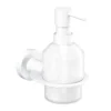 Venice White Wall Mounted Soap Dispenser -Espaces Bain Shop vwhia01 l