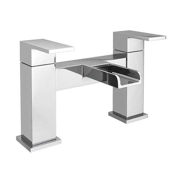 Monza Waterfall Modern Bath Taps 4 Monza Waterfall Modern Bath Taps - Image 2