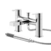 Hudson Reed Willow Bath Shower Mixer + Shower Kit 2 Hudson Reed Willow Bath Shower Mixer + Shower Kit -Espaces Bain Shop wil304 l
