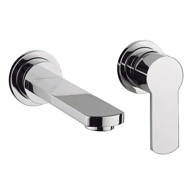 Crosswater - Wisp Wall Mounted 2 Hole Set Basin Mixer 4 Crosswater - Wisp Wall Mounted 2 Hole Set Basin Mixer - Image 2