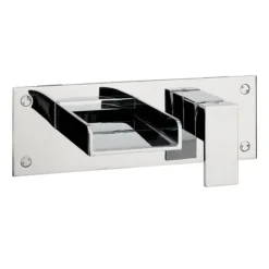 Crosswater - Water Square Wall Mounted 2 Hole Set Bath Filler