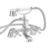 Nuie Viscount Range Bath Shower Mixer With Small Handset - Chrome -Espaces Bain Shop x384 n l