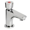 Bristan - Single Pillar Soft Touch Timed Flow Basin Tap With Flow Regulator -Espaces Bain Shop z2dus12c l