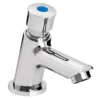 Bristan - Single Luxury Soft Touch Timed Flow Basin Tap With Flow Regulator -Espaces Bain Shop z2lux12c l